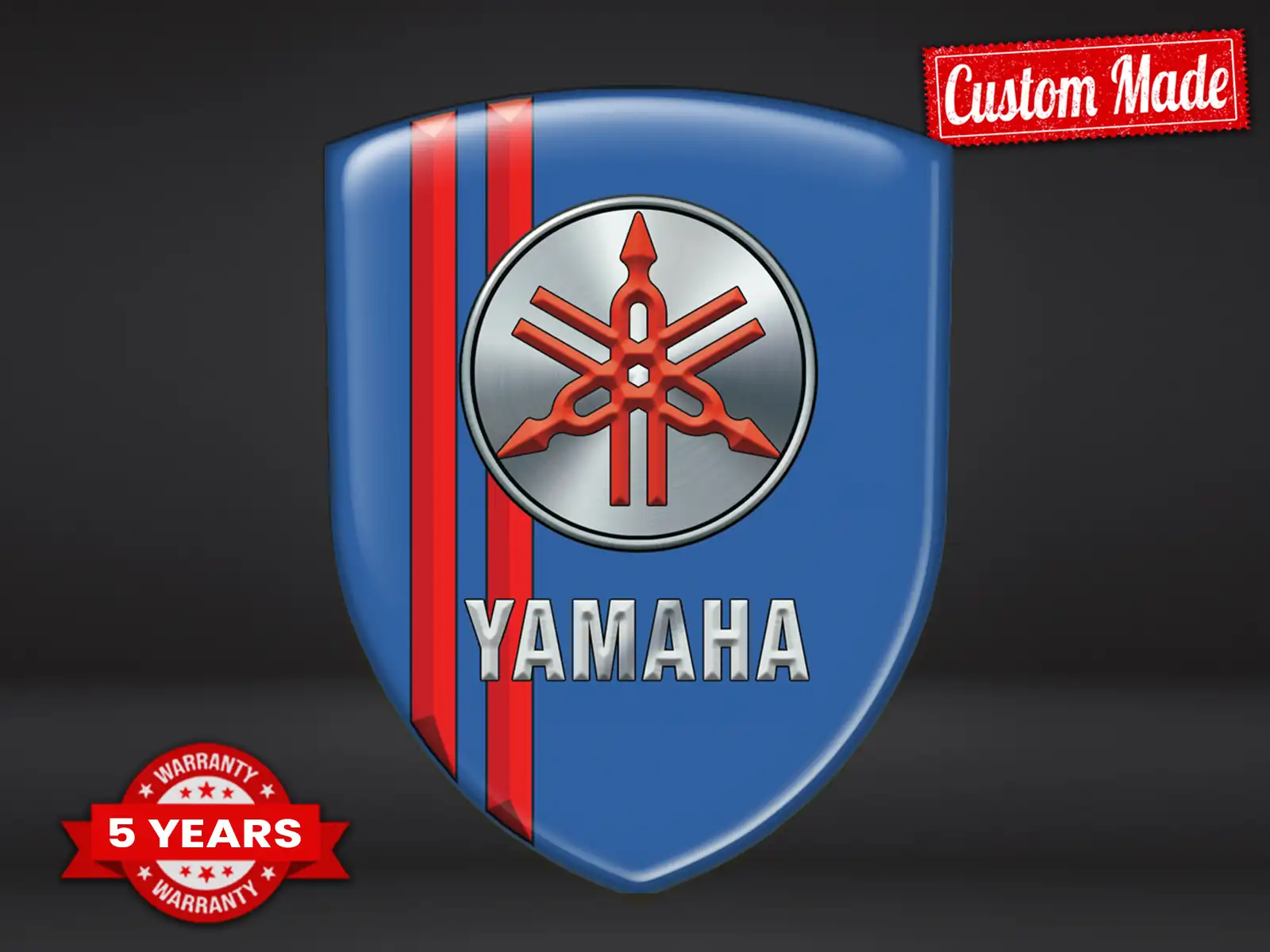 Yamaha Windschutzaufkleber Robust Limitiert Edition